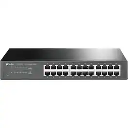 TP-Link - TL-SG1024S - 24-Port Gigabit Desktop/Rackmount Ethernet Switch - Plug & Play - Shielded Ports - Sturdy Metal - Unknown