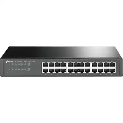 tp-link TL-SG10245 24-Port Gigabit Switch
1 2 3 4 5 6 7 8 9 10 11 12 13 14 15 16 17 18 19 20 21 22 23 24
1 2 3 4 5 6 7 8 9 10 11 12 13 14 15 16 17 18 19 20 21 22 23 24
1 2 3 4 5 6 7 8 9 10 11 12 13 14 15 16 17 18 19 20 21 22 23 24
1 2 3 4 5 6 7 8 9 10 11 12 13 14 15 16 17 18 19