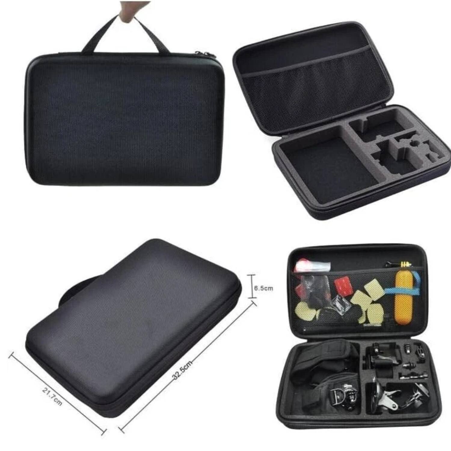 I: 6.5cm  
H: 21.7cm  
W: 32.5cm