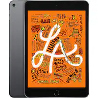Certified Refurbished - Apple 7.9-Inch iPad Mini (5th Generation) (2019) Wi-Fi + Cellular - 256GB - Gold (Unlocked) - Front_Zoom