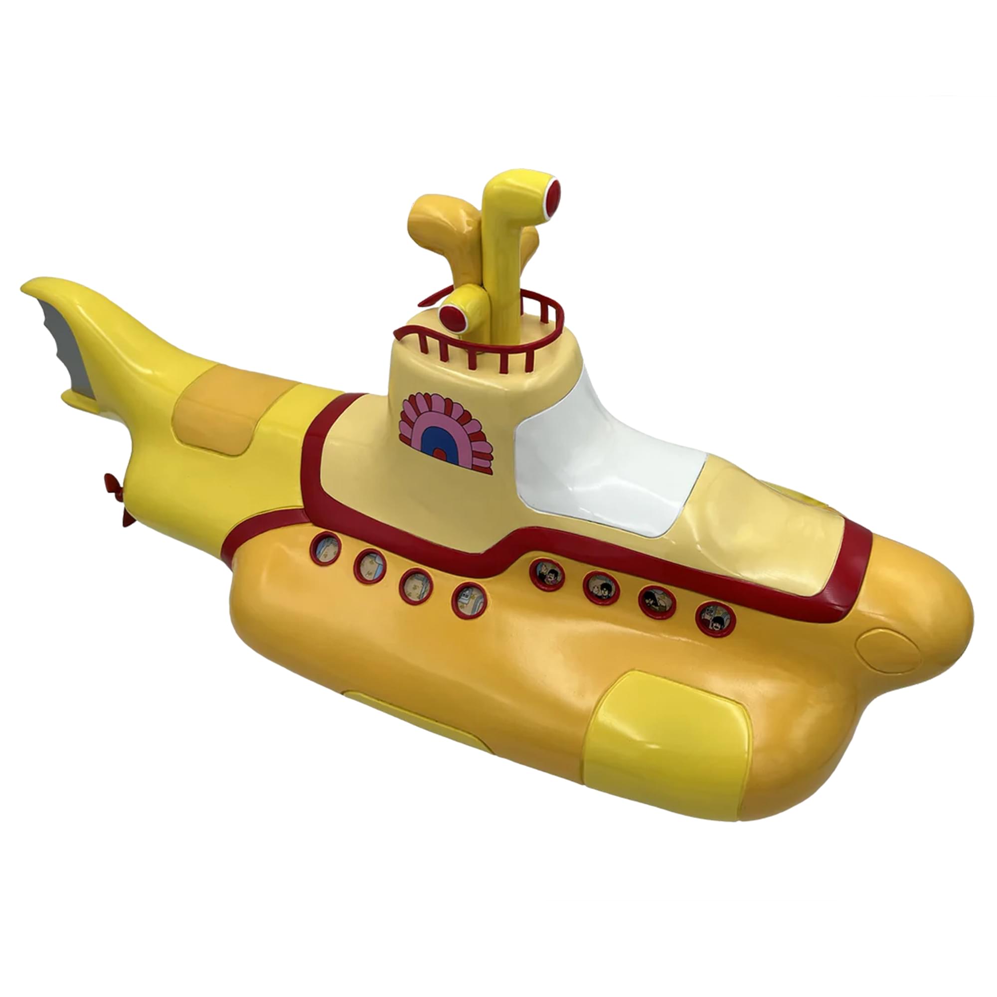 Alt View 4. Factory Entertainment - The Beatles Yellow Submarine Studio Scale Model - Multi-Colored.