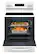 Alt View 2. Whirlpool - 5.3 Cu. Ft. Freestanding Electric Range with Air Cooking Technology and Steam Clean - White.