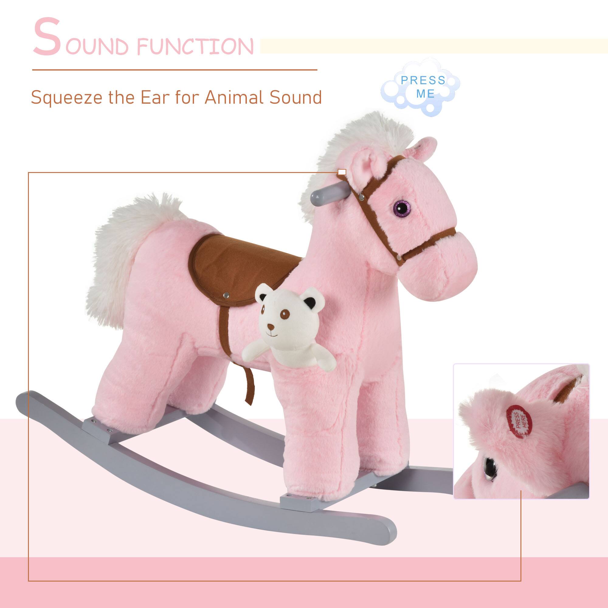 SOUND FUNCTION  
Squeeze the Ear for Animal Sound  

PRESS ME