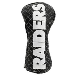 Team Golf - Las Vegas Raiders Quilted Driver Headcover - Multicolor