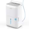 Waykar - 150-Pint Energy Star Quiet Dehumidifier with Bucket and Pump for Bedroom and Basement,Max 7000 sq. ft - White