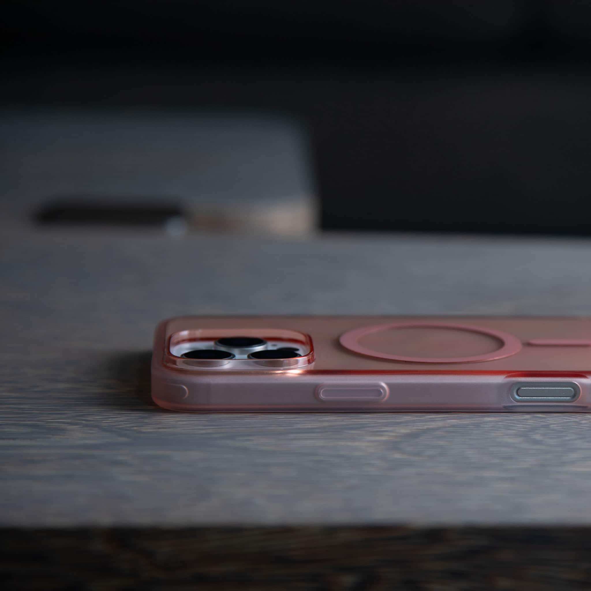Alt View 11. Incase - Slim Case with MagSafe for Apple iPhone 16 Pro - Blush Pink.