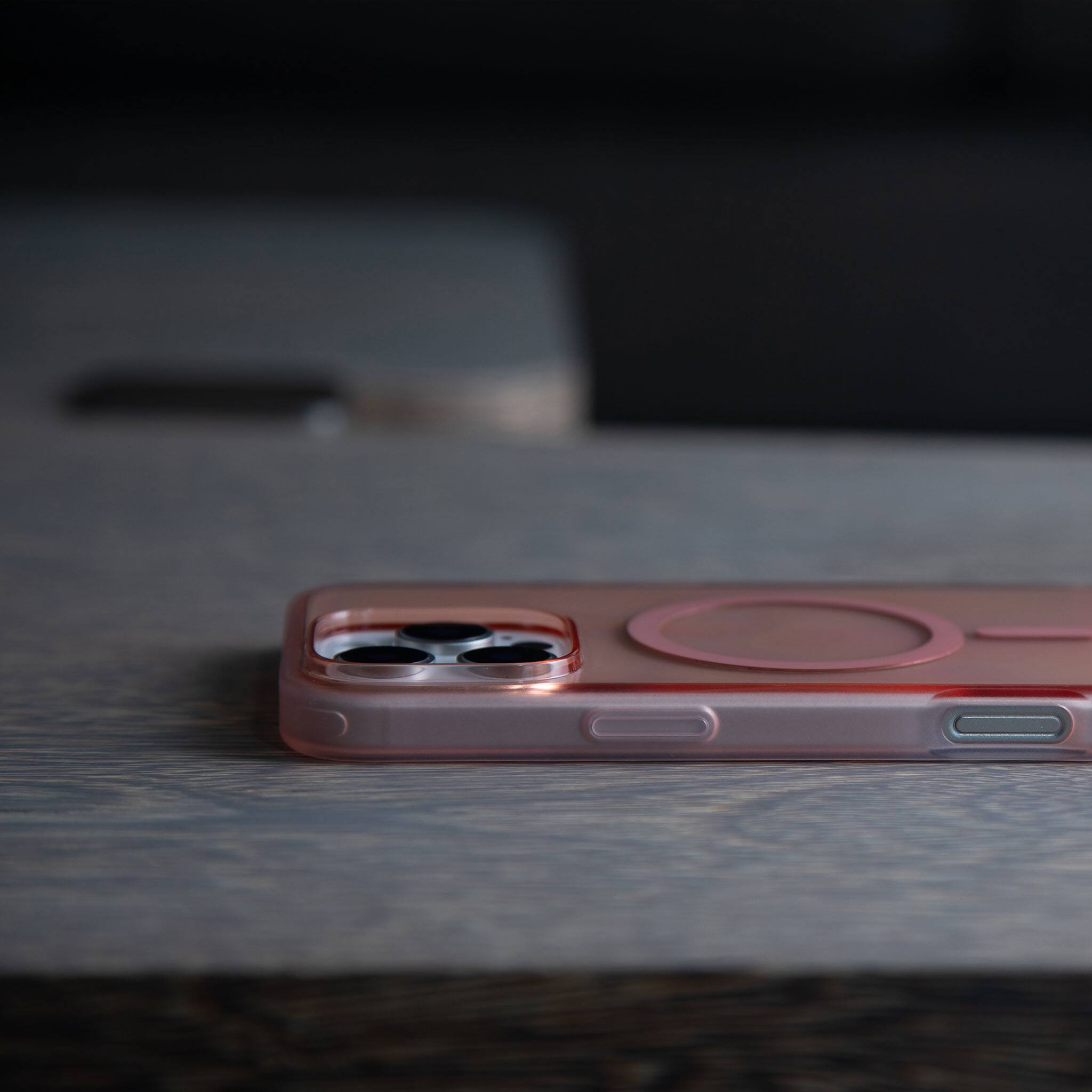 Alt View 11. Incase - Slim Case with MagSafe for Apple iPhone 16 Pro - Blush Pink.