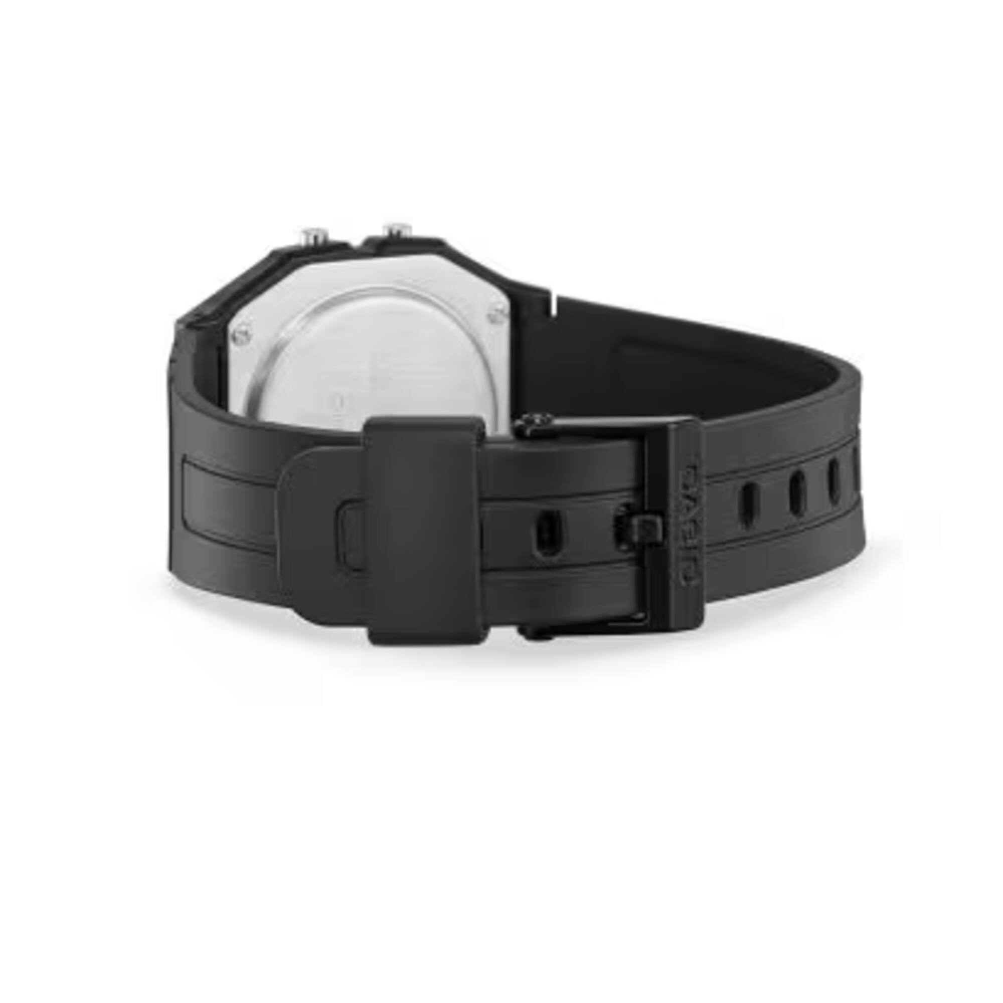 Alt View 1. Casio - Casio Men's Classic Digital Black Resin Alarm Chronograph Watch - F-91W-1X - Black.
