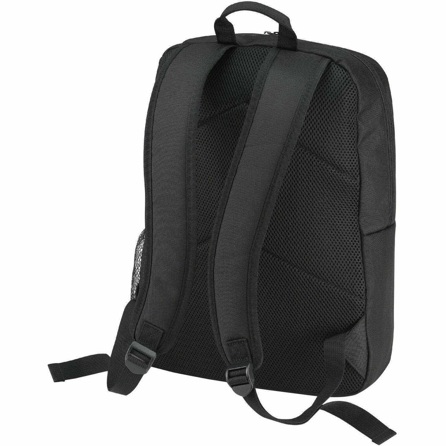 Alt View 3. Kensington - Kensington Simply Portable Lite Carrying Case (Backpack) for 16" Notebook - Black - Water Resistant - Polyester Exterior - Black.