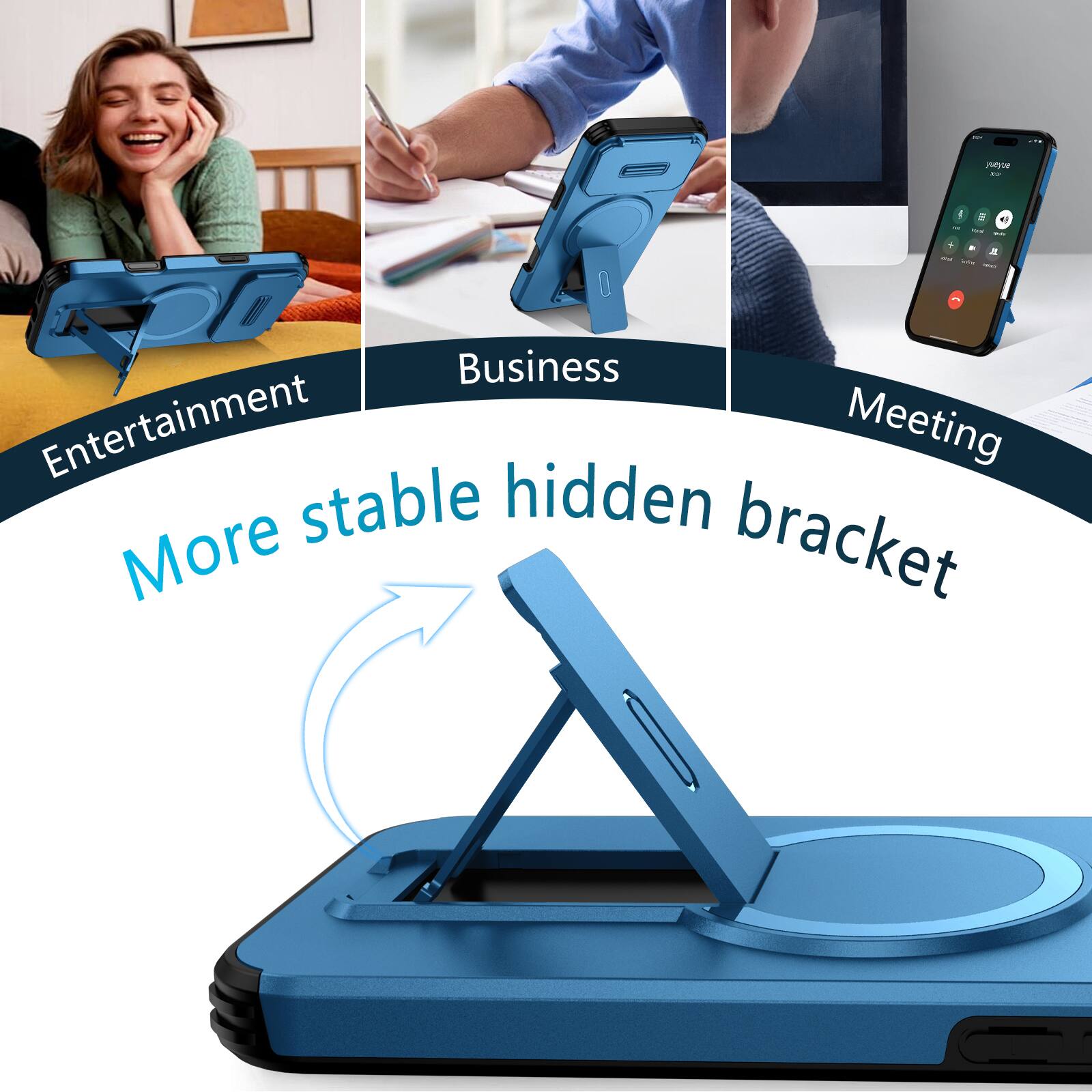- Entertainment
- Business
- Meeting
- More stable hidden bracket