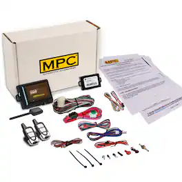 MPC - 5-Button Remote Starter For 1998-2002 GMC Savana 1500 - Up To 1,500' Range - Black