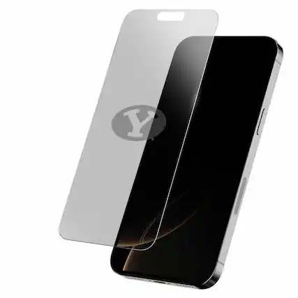 Front. Screen Skinz - BYU Cougars Clear iPhone Screen Protector - 17 Pro Max - Multicolor.