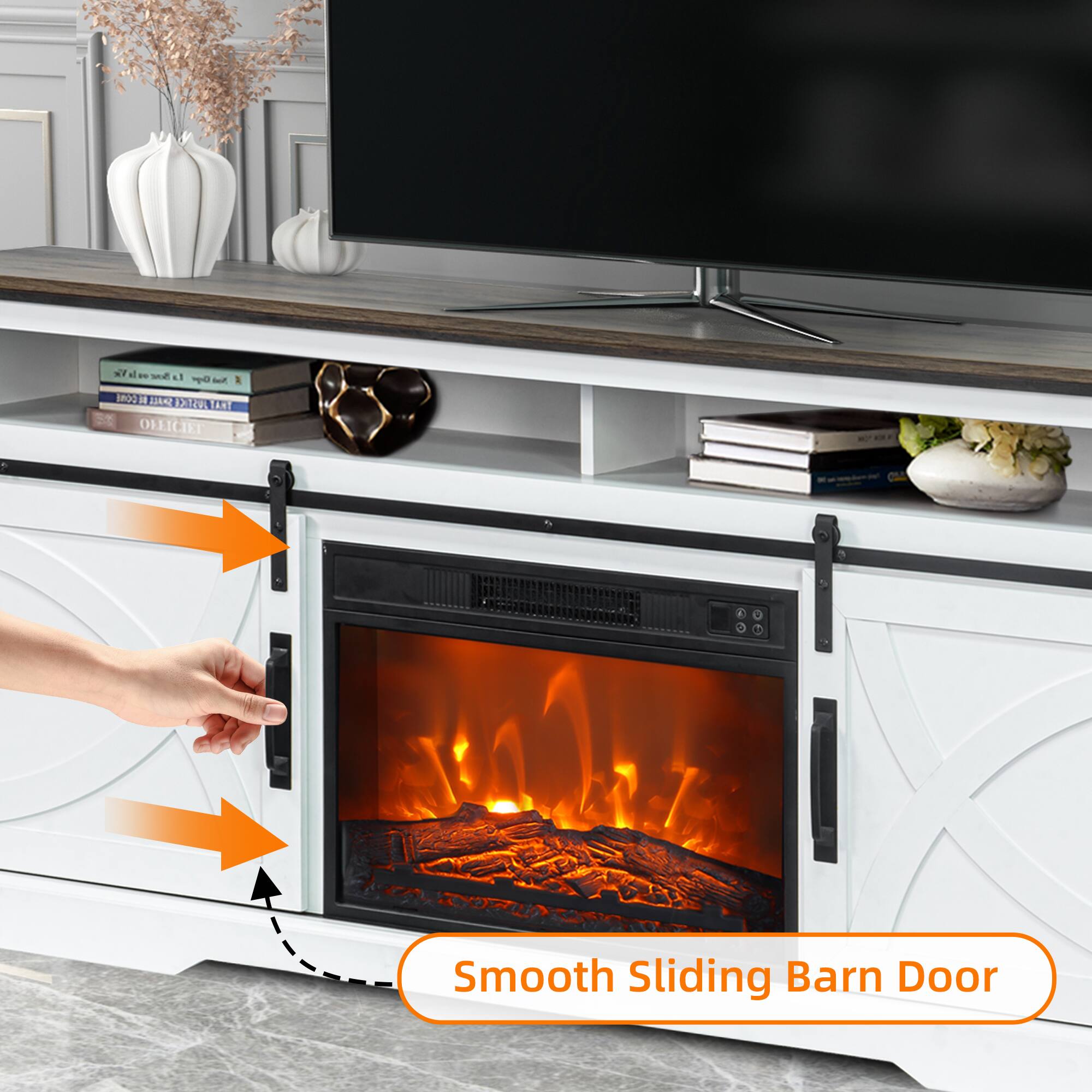 KF a - 1 1 1 4 UA 1 1 OFLICIET Smooth Sliding Barn Door

Smooth Sliding Barn Door