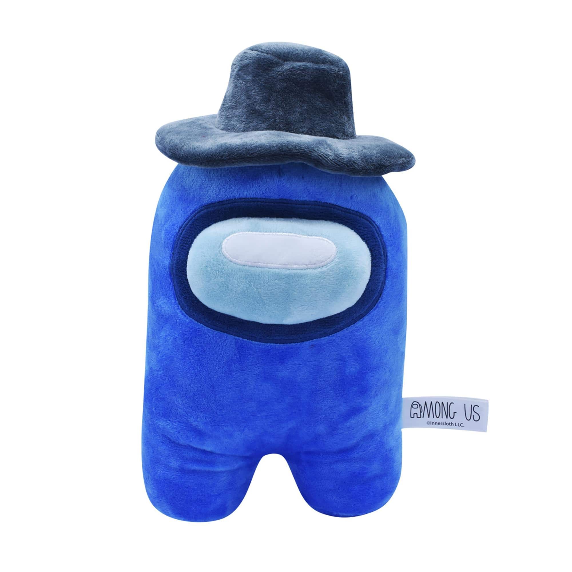 Just Toys LLC - Among Us 7 Inch Plush | Crewmate w/ Hat - Blue