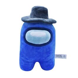 Just Toys LLC - Among Us 7 Inch Plush | Crewmate w/ Hat - Blue