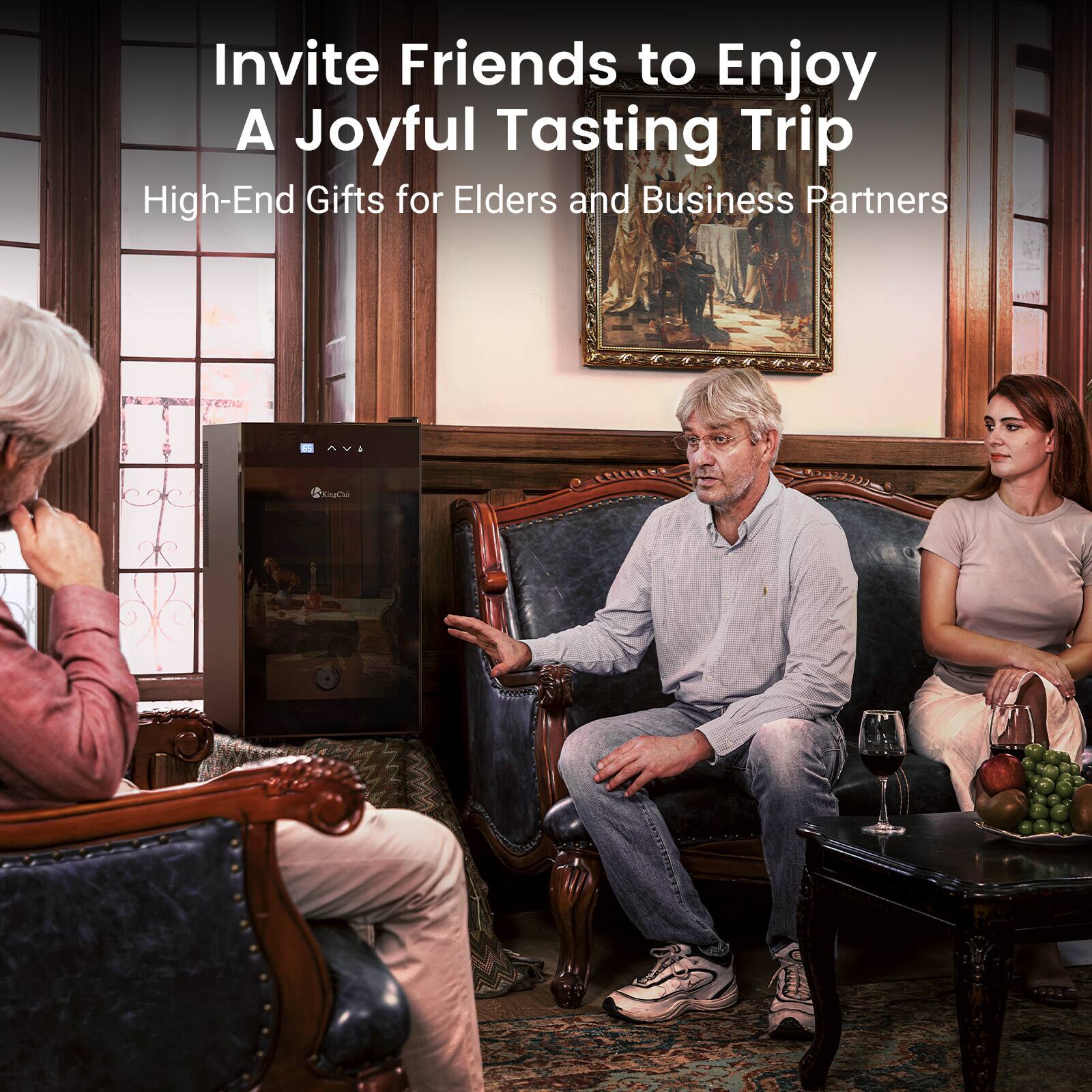 Invite Friends to Enjoy A Joyful Tasting Trip  
High-End Gifts for Elders and Business Partners