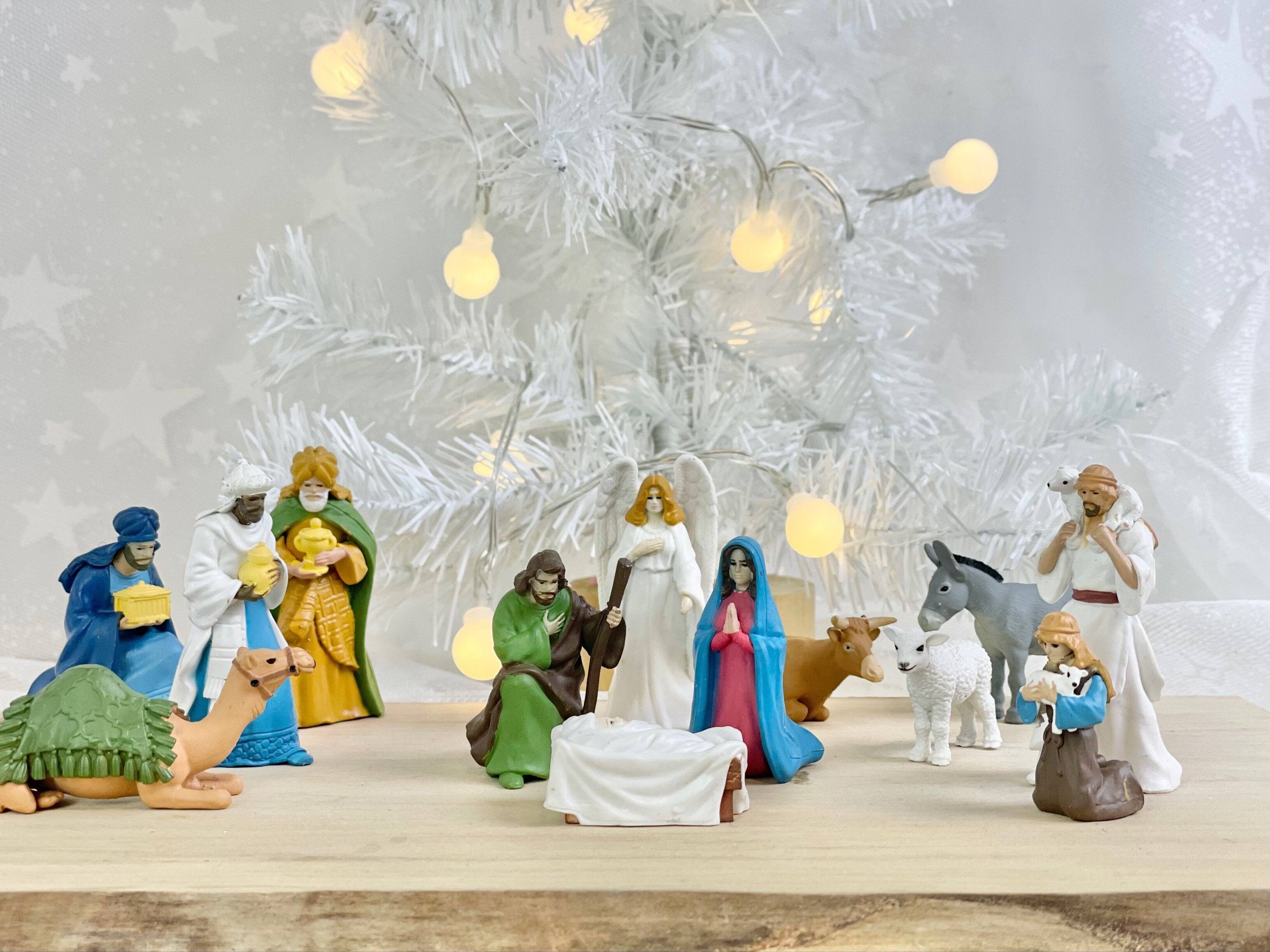 Alt View 3. Safari Ltd. - Nativity Toob Toy.