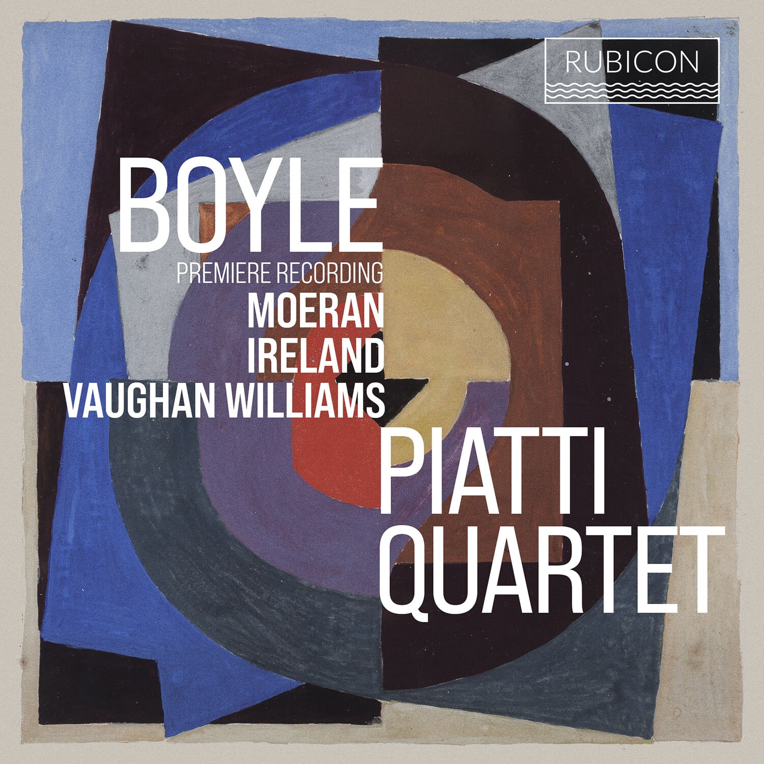 Piatti Quartet - Boyle, Moeran, Ireland & Vaughan Williams  - COMPACT DISCS