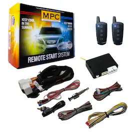 MPC - Complete 2-Way Remote Start Kit For 2011-2012 Toyota Avalon G-Key - w/T-harness - Black