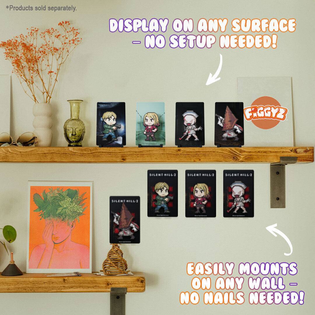 *Products sold separately.

DISPLAY ON ANY SURFACE - NO SETUP NEEDED!

EASILY MOUNTS ON ANY WALL - NO NAILS NEEDED!