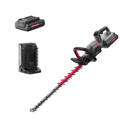 MOVA - 60V 25" Brushless Hedge Trimmer Kit with 2.5A Battery and 430W Charger-GH625 - Black