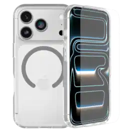 OtterBox - Lumen MagSafe Case and Screen Protector for Apple iPhone 18 Pro / 17 Pro - Beige Multicolor