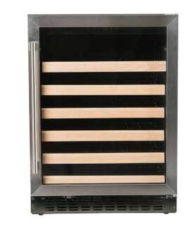 Azure - Built-In Wine Center - Glass Door w/ Stainless
