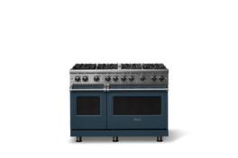 Viking - 6.1 Cu. Ft. Professional 5 Series Freestanding Double Oven Gas Convection 8 Burner Range - Squall