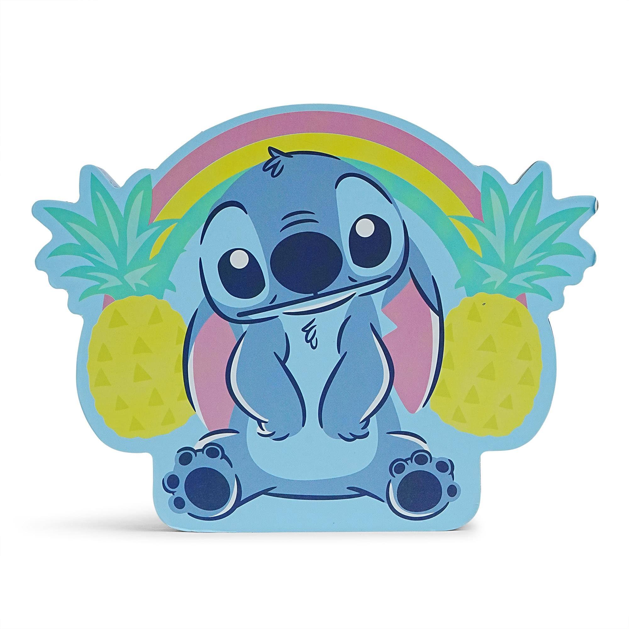 Alt View 1. Silver Buffalo - Disney Lilo & Stitch Pineapples Die-Cut Wooden Wall Art | 6 x 8 Inches - Blue.