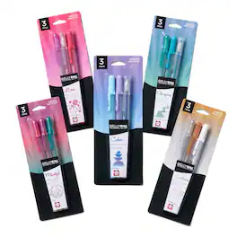 Sakura - Gelly Roll Moods Five Giftable 3-Pk Sets, 15 Gel Pens