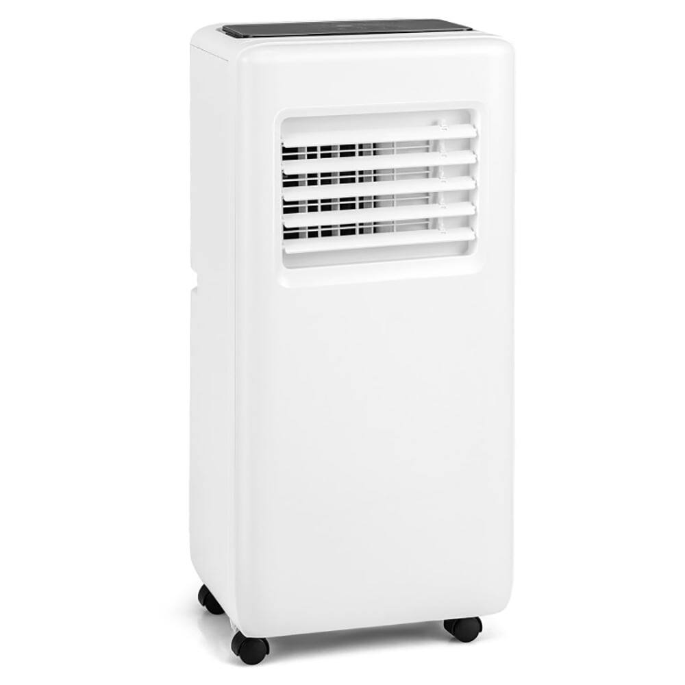 Back. Resenkos - Air Conditioner, Cooler,3-in-1 8000 BTU Portable Air Conditioner with Remote Control-White - White.