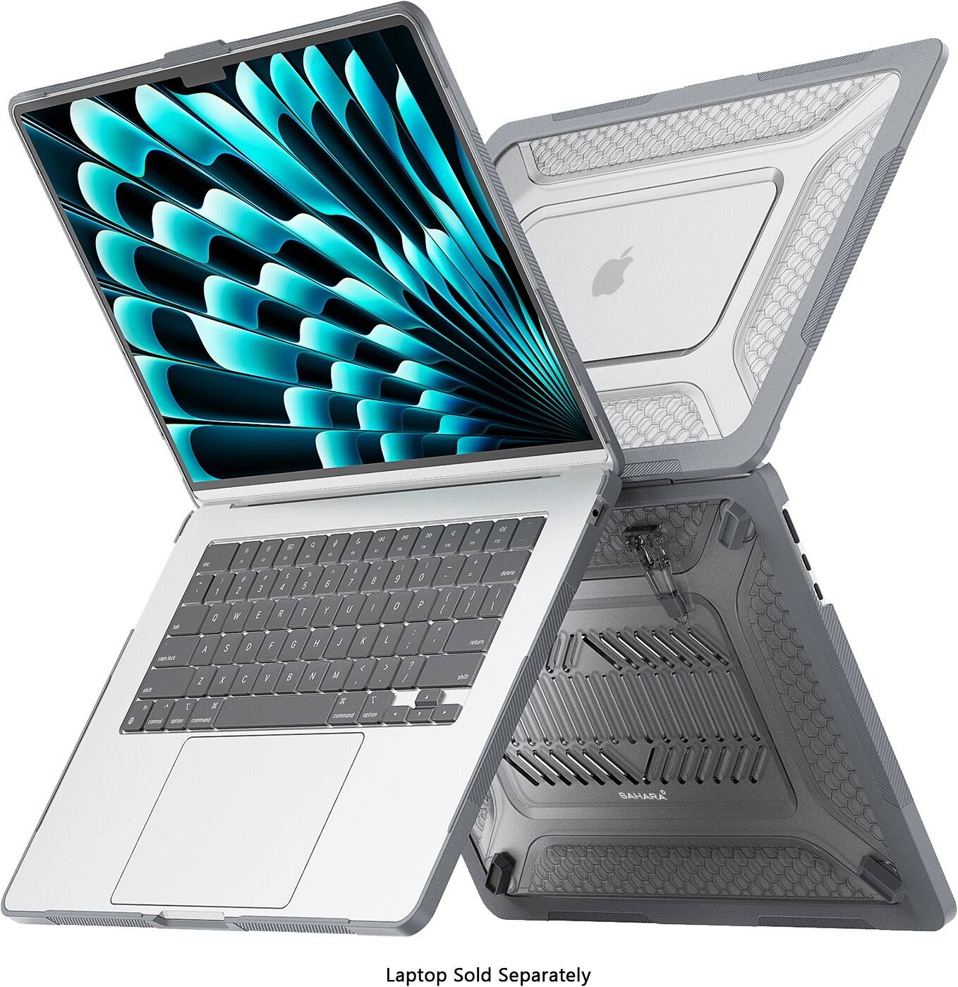 Laptop sold separately.