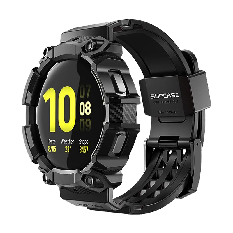 SUPCASE - Unicorn Beetle PRO Rugged Wristband Case for Galaxy Watch6 44mm - Black