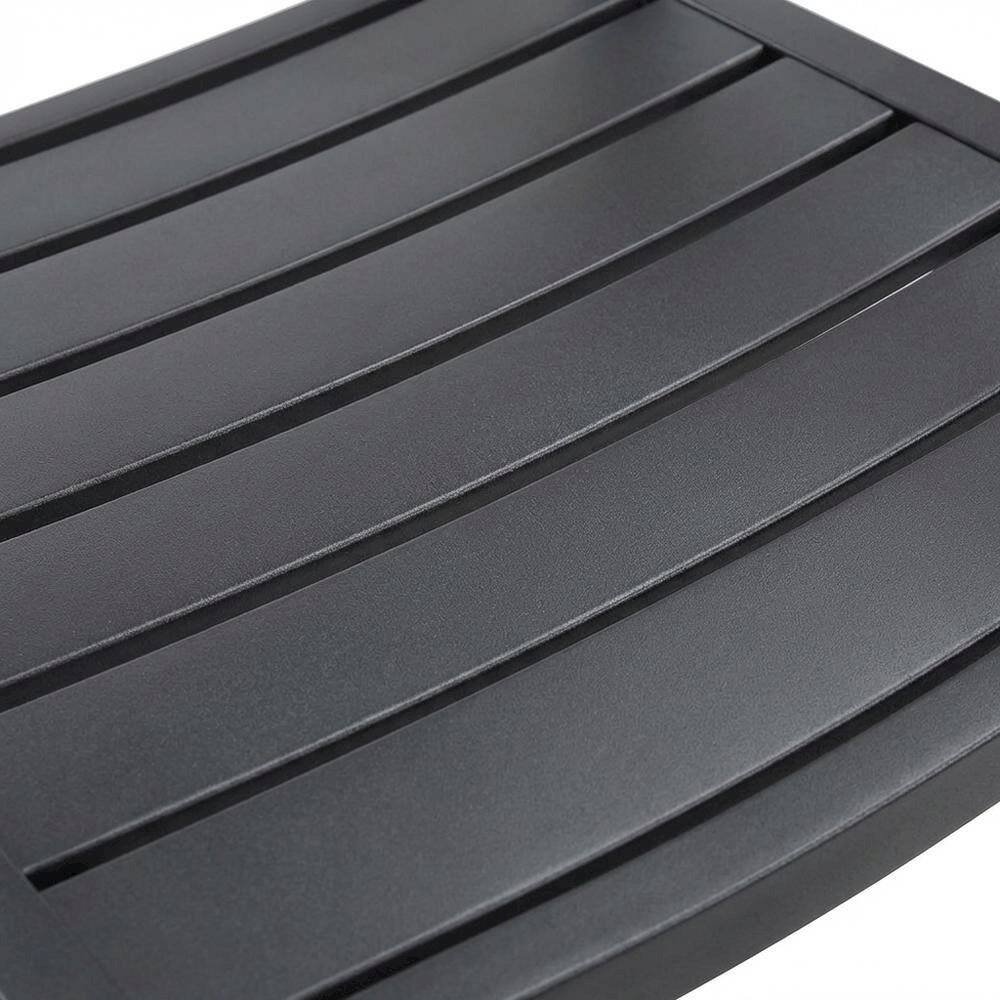 Alt View 1. Outdoor Escape - Stylish Outdoor Patio Bar Stool With Armrests And Comfortable Seat - Brown.