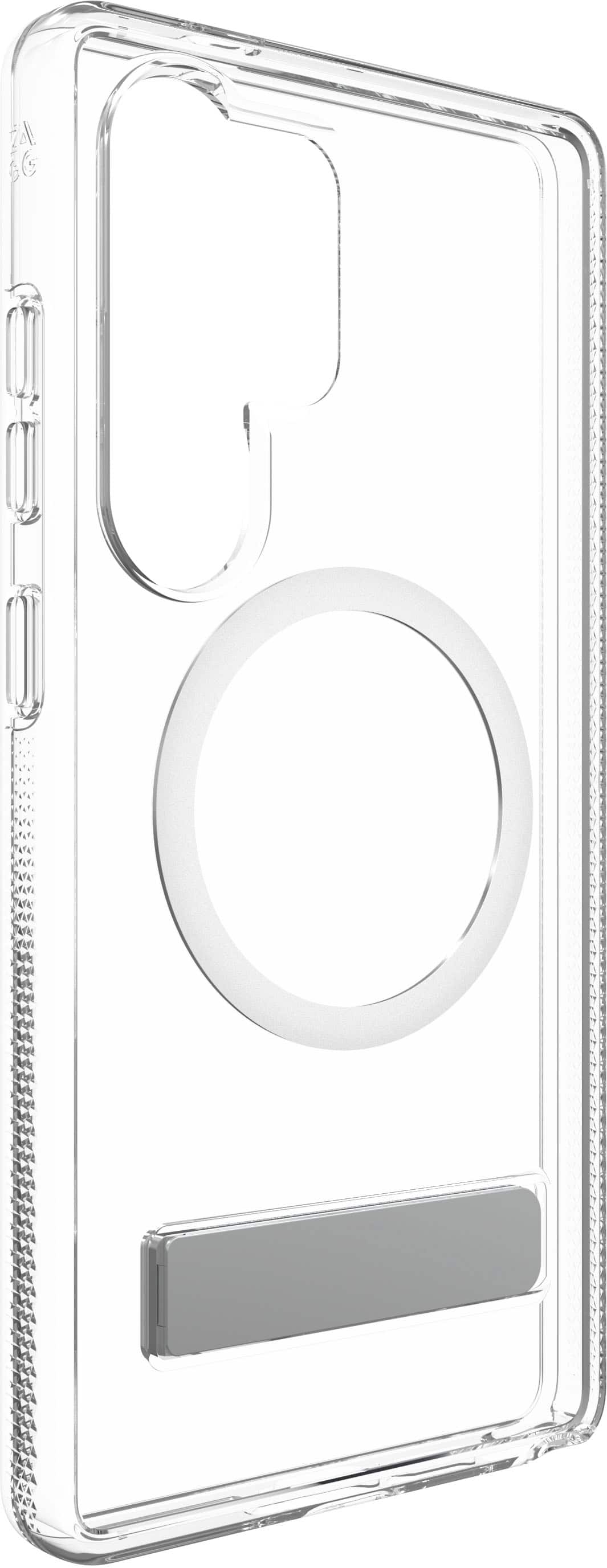 Alt View 18. ZAGG - Crystal Palace Snap MagSafe Compatible Case w/ Kickstand for Samsung S25 Ultra - Clear.