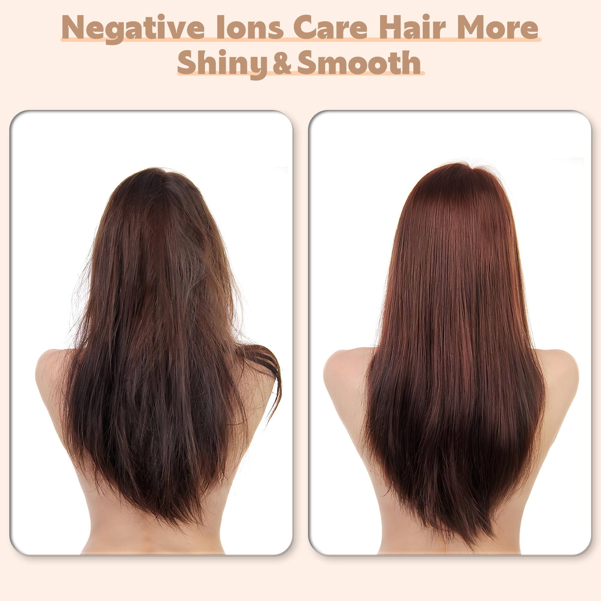Negative Ions Care Hair More Shiny & Smooth