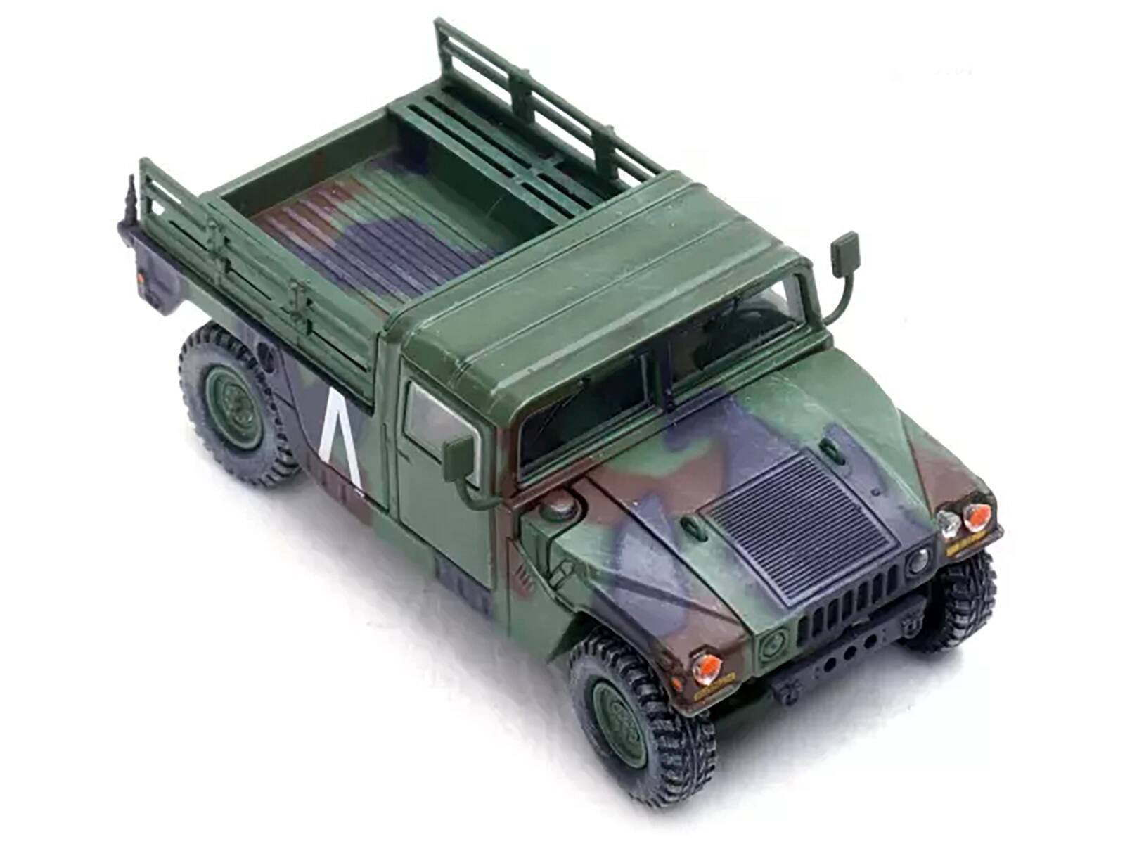 Back. Panzerkampf - M998 HMMWV 8th Battalion 4th Air Defense Reg 101st Airborne Division Gulf War 1991 U.S. Army Military Miniature 1/64 - Multicolor.
