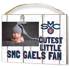 Jardine - Saint Mary's Gaels 8'' x 10'' Cutest Little Weathered Logo Clip Photo Frame - White