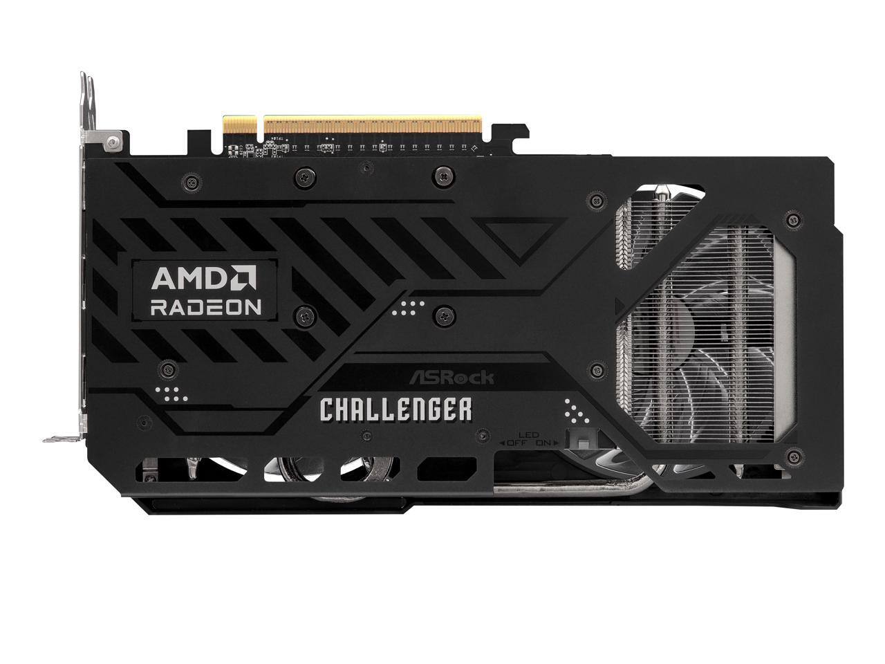 ASRock Challenger Radeon RX 9060 XT 16GB GDDR6 PCI Express 5.0 x16