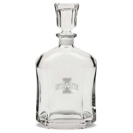 Front. Jardine - Iowa State Cyclones 23.75oz. Crystal Decanter - Multicolor.