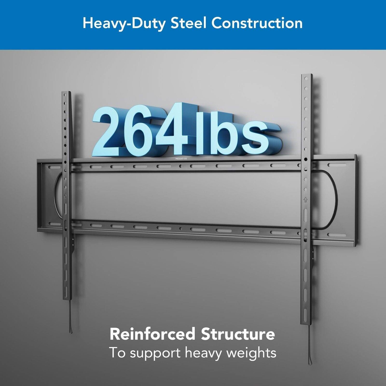 Heavy-Duty Steel Construction

264lbs

Reinforced Structure

To support heavy weights