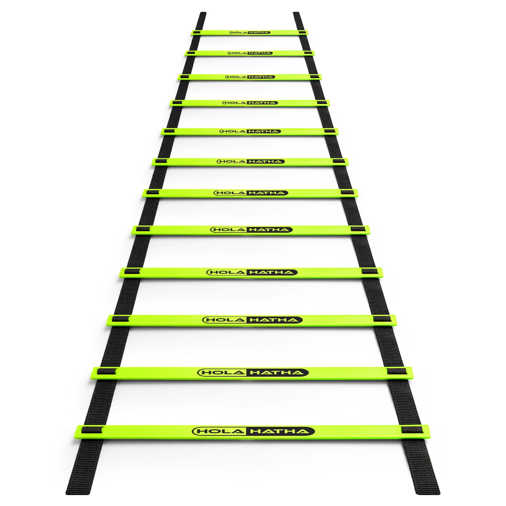 HolaHatha - 20 Ft 12 Rung Adjustable Sports Agility Fitness Training Ladder - Yellow price history on PriceWatchPro