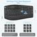 104 Keys Full Size Keyboard 17.6 in - Thee Cae -N TAR 1 - . . . 2: 3 a W E A A 5 D Z x F3 - . R F C ta . . T G V . . a F - A 1 Y H F - . U N 11 a I . - K M . . 1 : o L . - P 3 F1 . i ; 1 1% P . etees 1 D - - - - - - - - - - - PAS ~ - - - - : - . - - I A 1 1 Ts P 5 - 3 - - - 8.7 in A Ad Fo 2.8 in Multimedia Keys Number Pad F1 J F2 F3 F4 7 Home 8 t 9 PgUp F5 H4 F6 F7 F8 4 5 6 F9 F10 F11 F12 1 End 2 + 3 PgDn Equipped with an "F" function key for quick access to the internet, e-mail, play/pause and