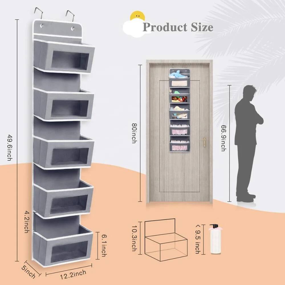 Product Size

- Height: 49.6 inch
- Width: 80 inch
- Depth: 66.9 inch
- Shelf Depth: 4.2 inch
- Shelf Height: 5 inch
- Shelf Width: 12.2 inch
- Drawer Height: 6.1 inch
- Drawer Width: 10.3 inch
- Drawer Depth: 9.5 inch