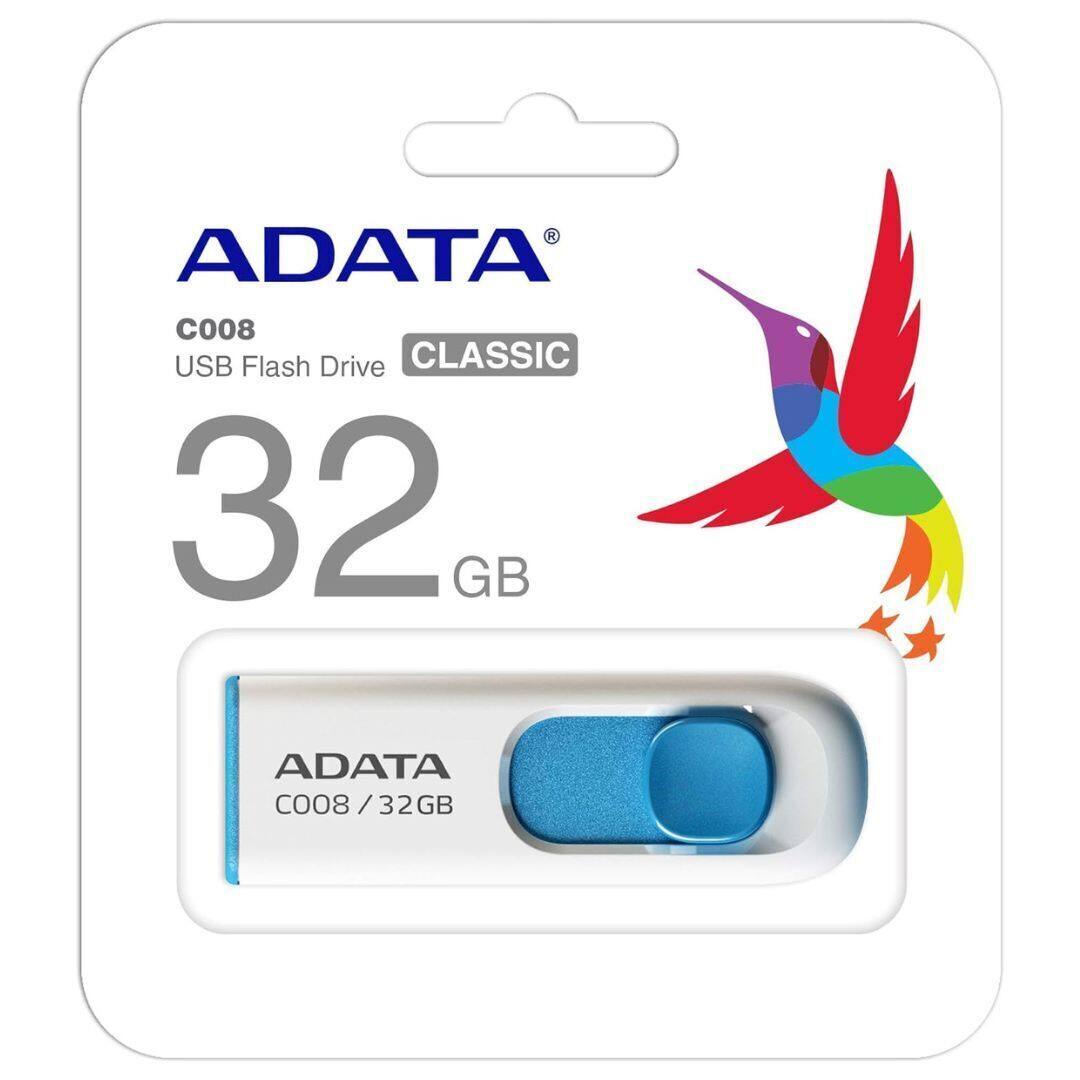 ADATA  
C008  
USB Flash Drive  
CLASSIC  
32 GB  

ADATA  
C008 / 32GB
