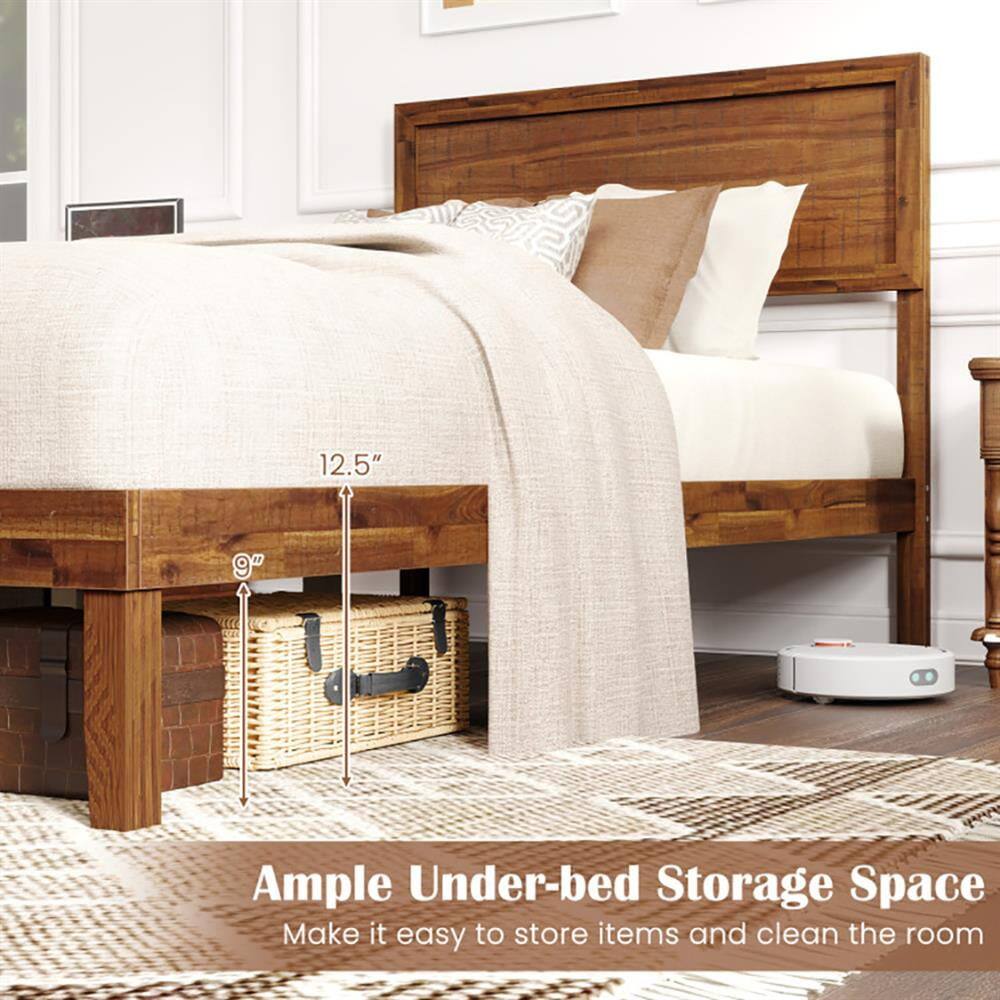 12.5" 9"  
Ample Under-bed Storage Space  
Make it easy to store items and clean the room