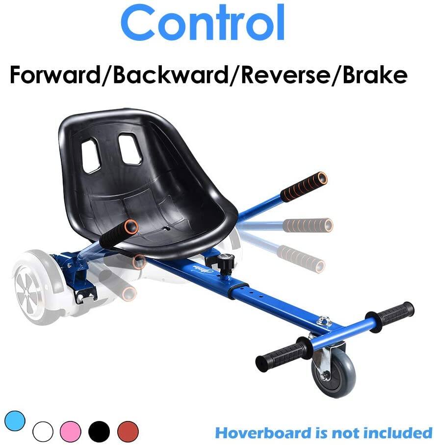 Control  
Forward/Backward/Reverse/Brake  

Hoverboard is not included