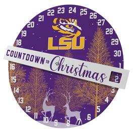Pegasus - LSU Tigers Countdown to Christmas Wall Sign - Multicolor