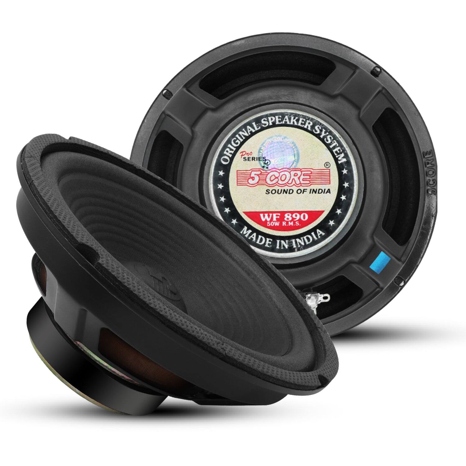 ORIGINAL SPEAKER SYSTEM SERIES 5 CORE SOUND OF INDIA WF 890 50W R.M.S. MADE IN INDIA SCORE