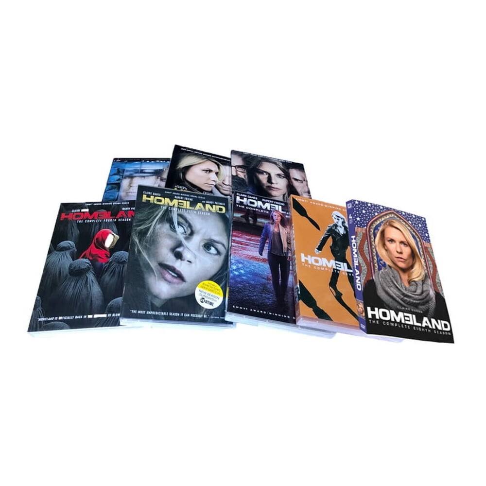 Left. Homeland: The Complete Series Seasons 1-8 (DVD).